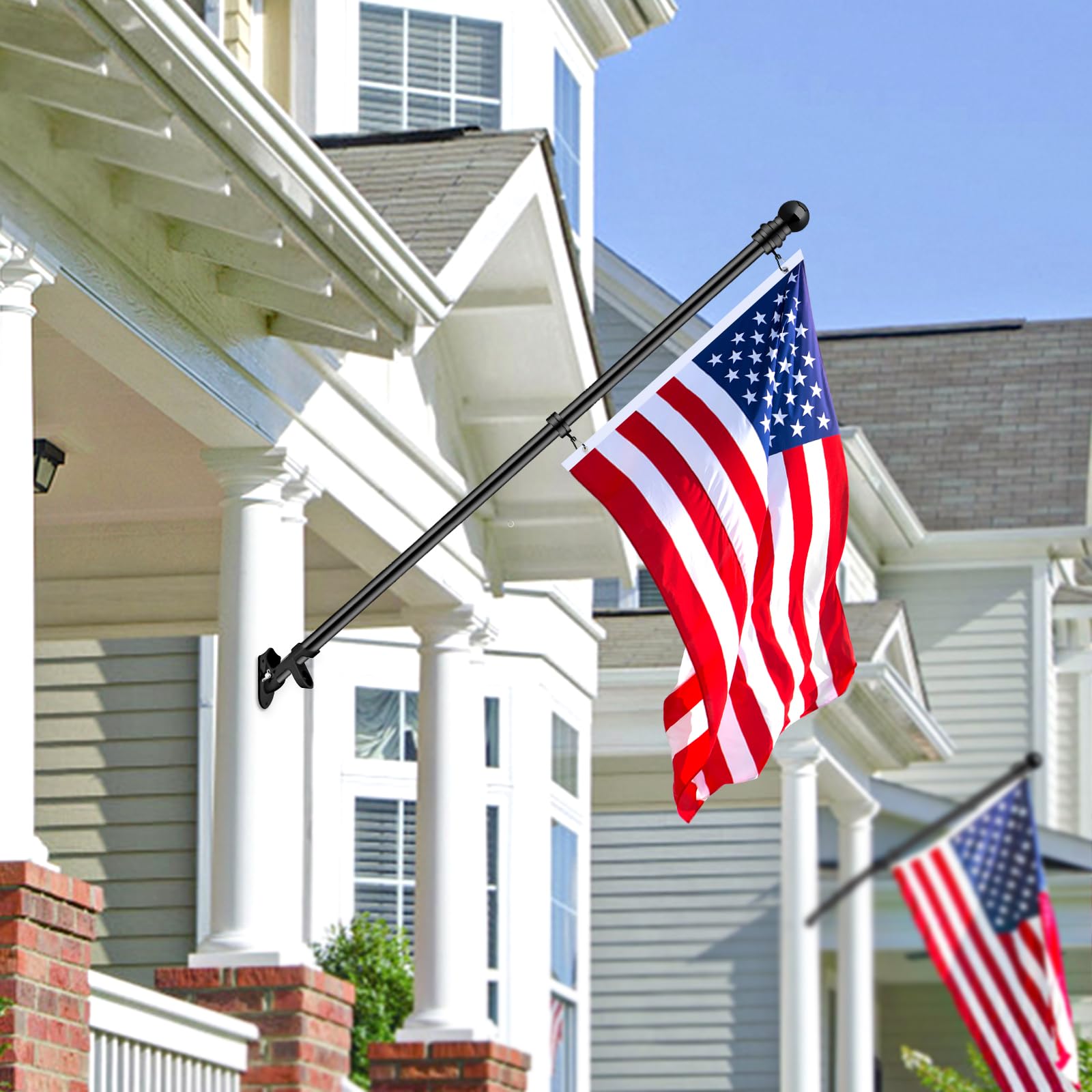 BONWIN easy installation steps demonstrate a quick flag upgrade.