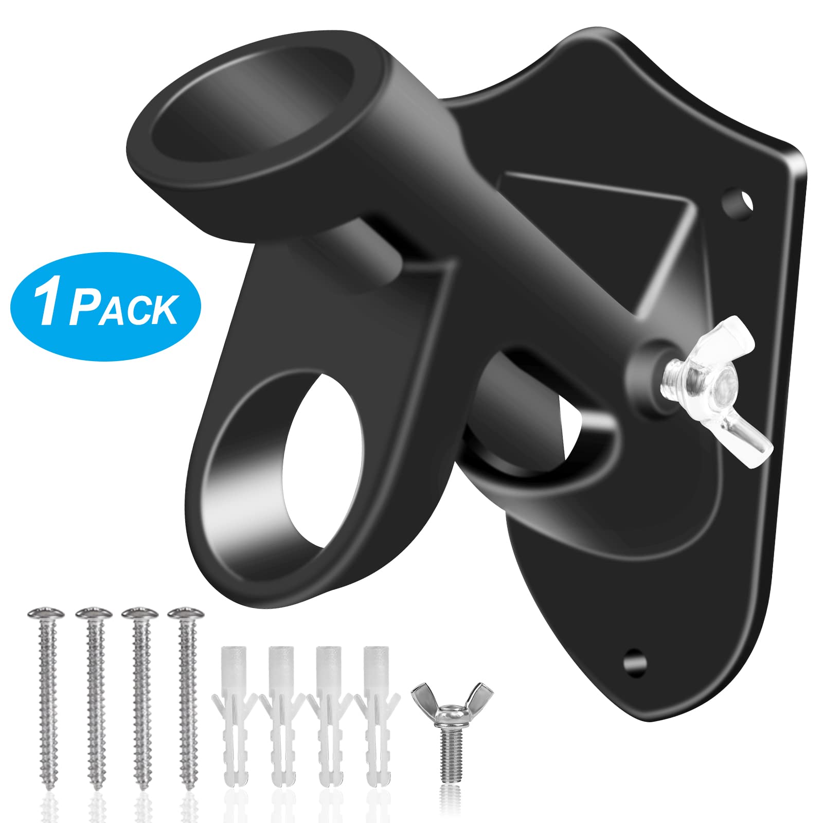 BONWIN dual-angle bracket enables 45° or 90° flag presentation