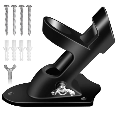 BONWIN 1in wall-mount flag pole bracket ready for outdoor display