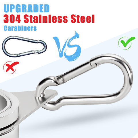 Low profile design minimizes load on the flagpole
