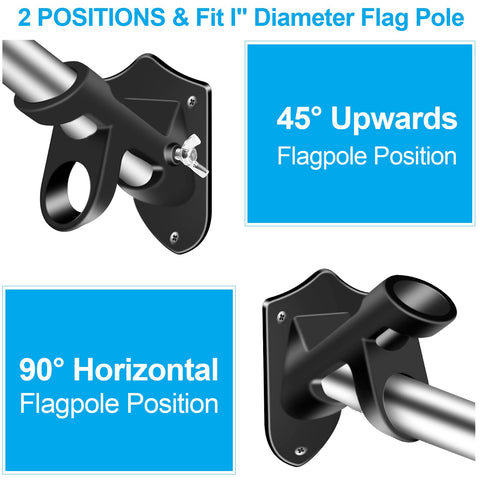 BONWIN compatible with 3x5 and 4x6 flag sizes.