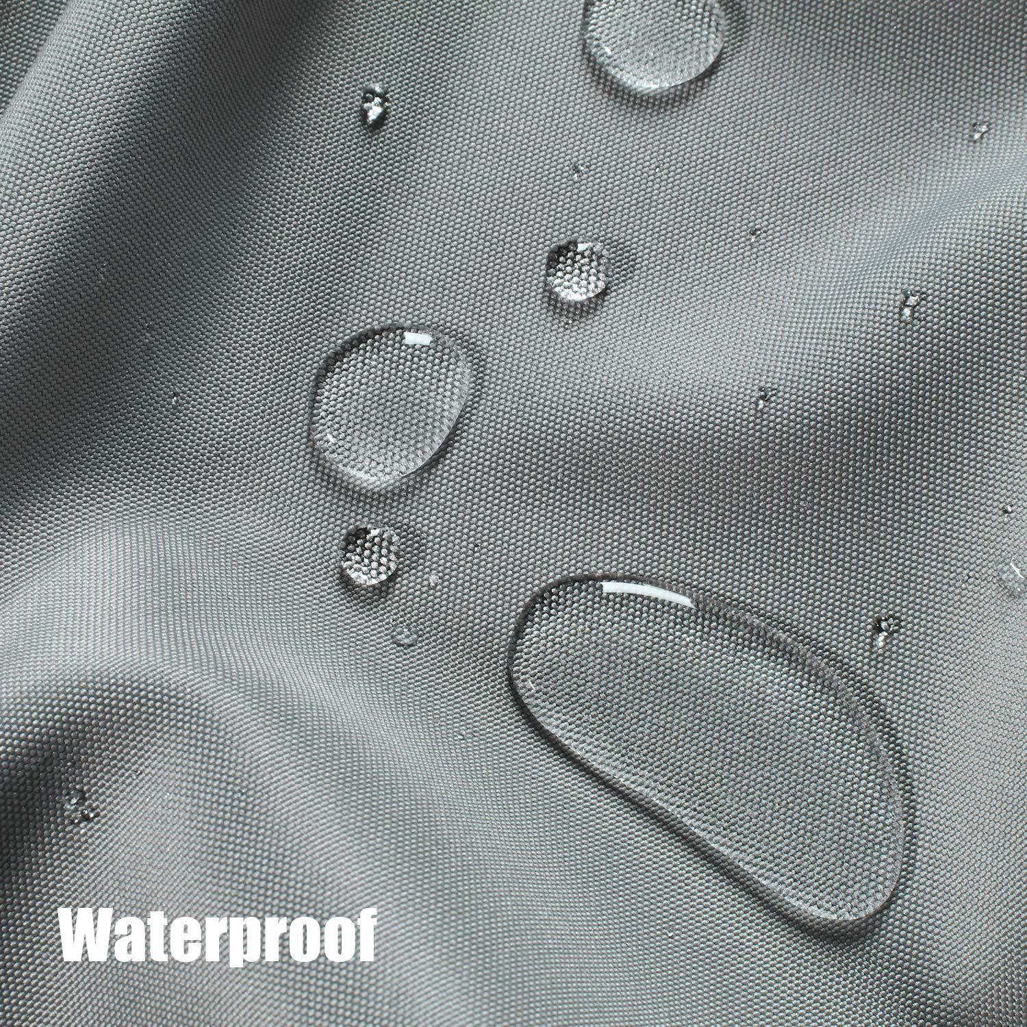 BONZER grommet curtain with 1.6-inch rings glides smoothly.