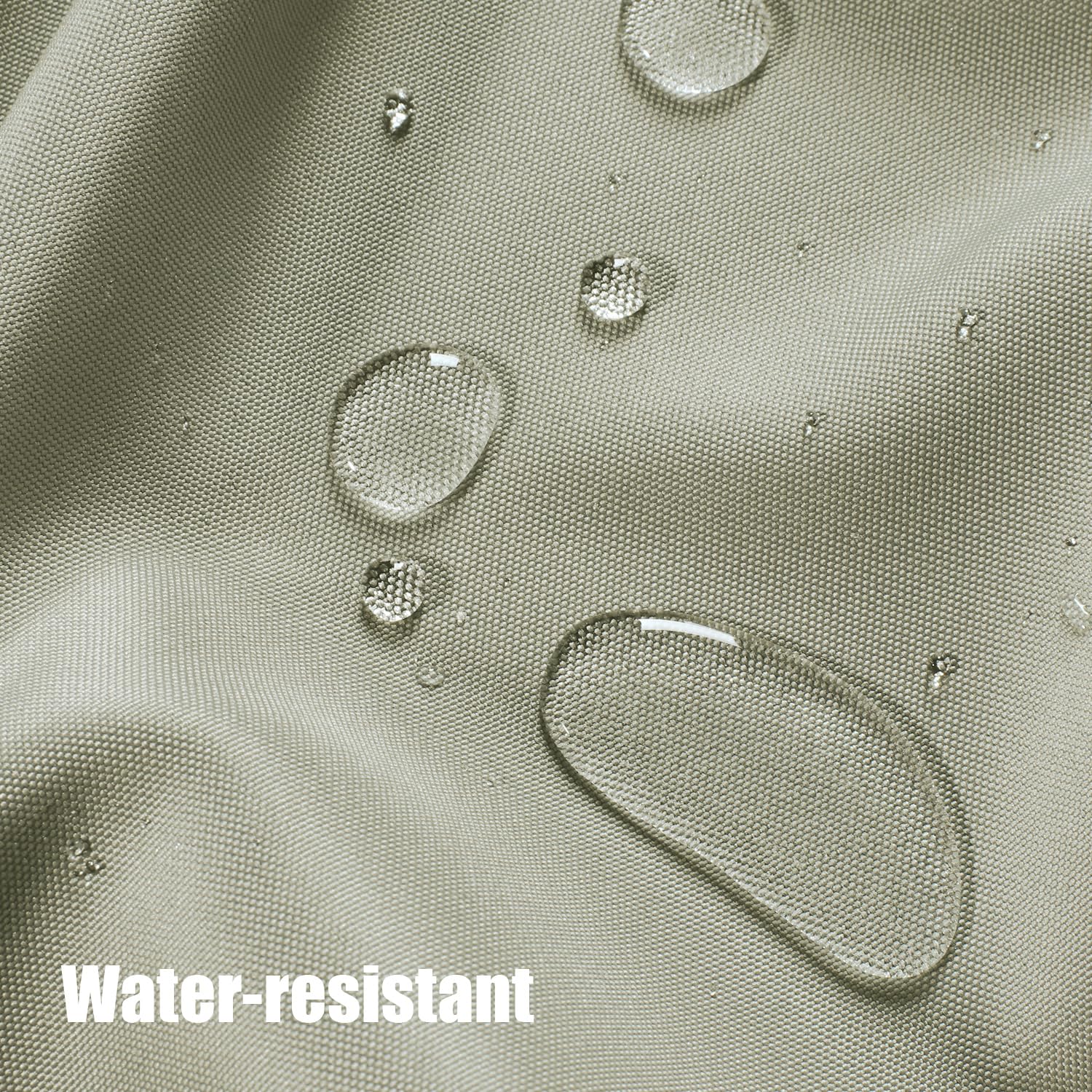 BONZER curtain with rust-proof grommets for smooth opening and closing