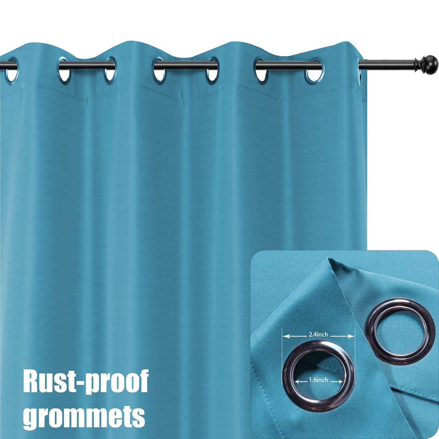 BONZER teal waterproof fabric blocks rain for relaxed outdoor lounging