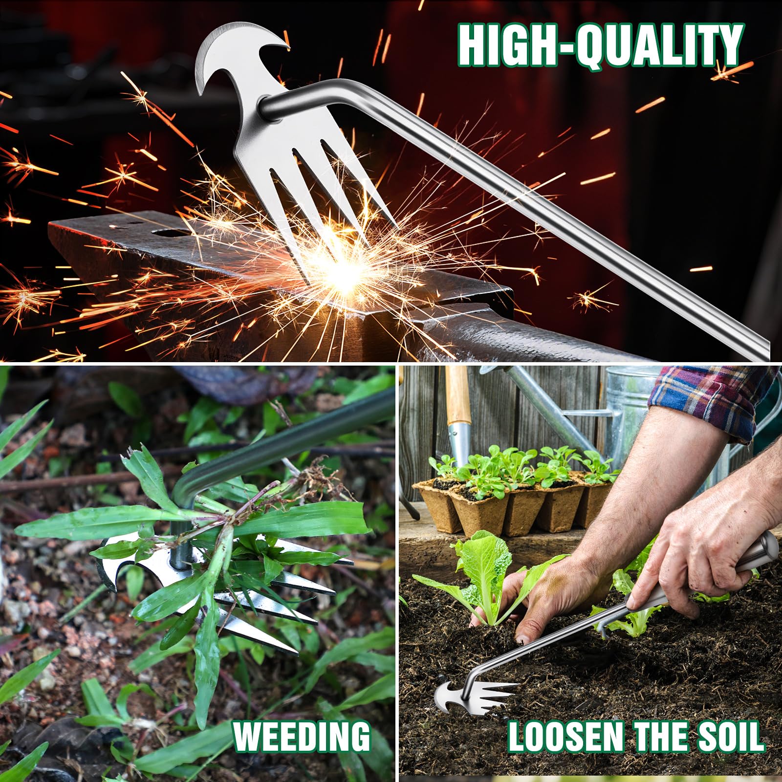BOOLOOEN portable weed remover for farms and backyards.