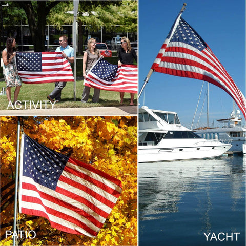 Boonipet outdoor flag suits daily use and holiday celebrations