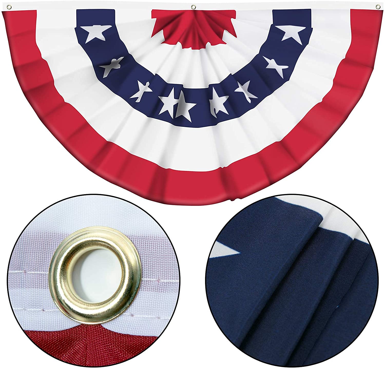 Booson 4th of July or Memorial Day bunting package options