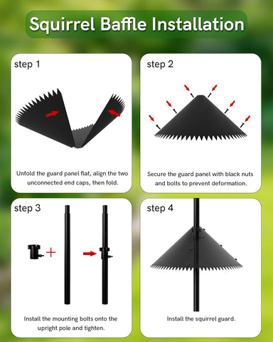 Boostool Outdoor bird feeder hooks provide versatile feeding spots for yard birds