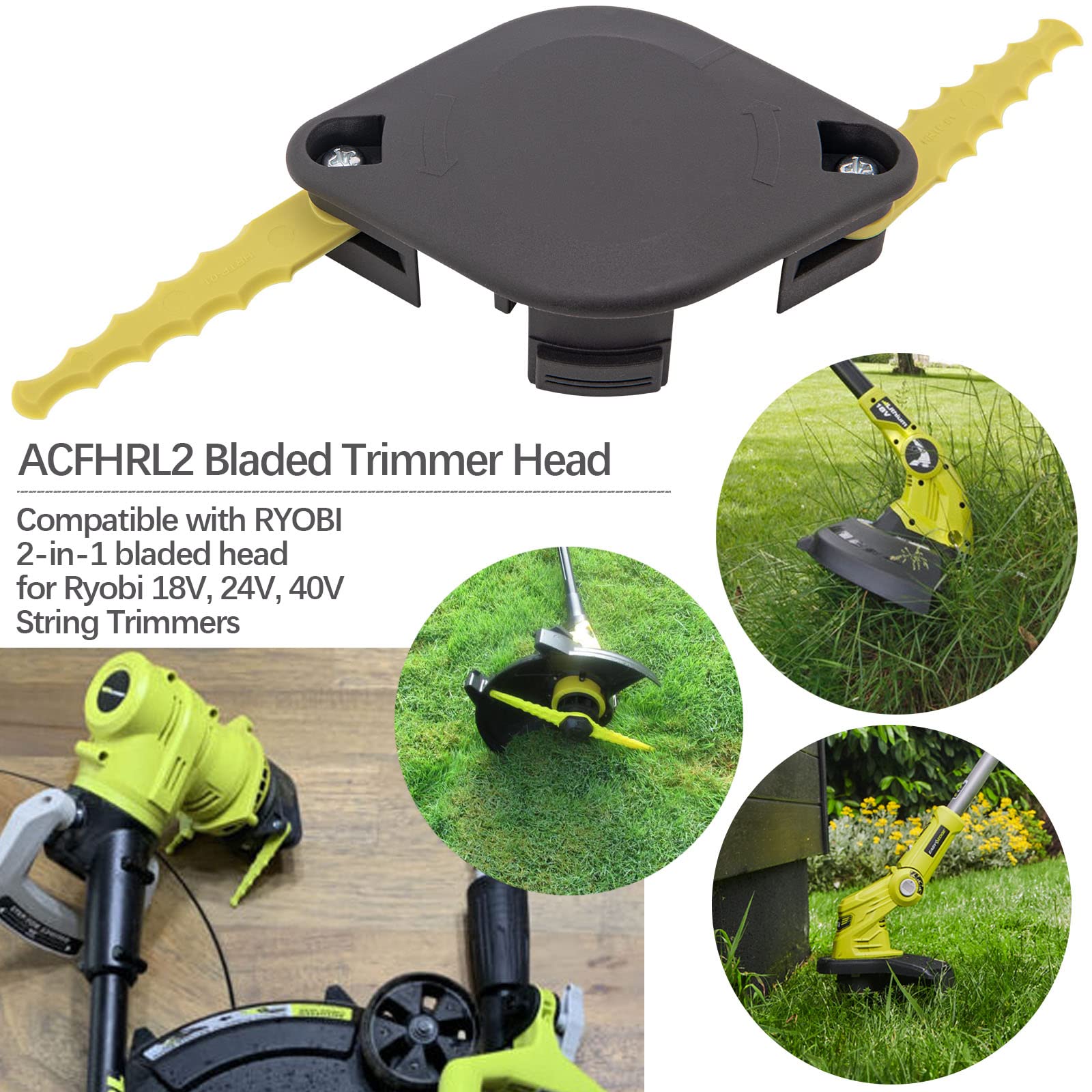 BOOTOP PIN AC14HCA spool cap securing line on Ryobi units