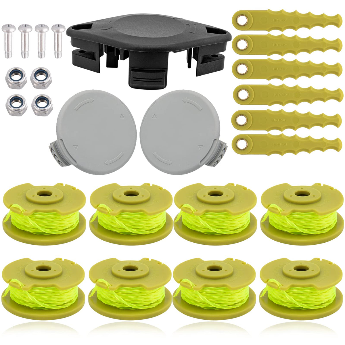 BOOTOP PIN AC80RL3 spool rotor for Ryobi trimmers enhances line feeding