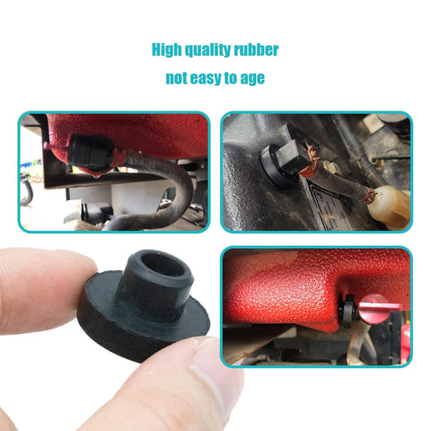 Bopurtotly fuel tank bushing 2-pack offers quick replacement options.