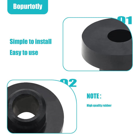 Bopurtotly fuel tank bushing compatible with Craftsman lawn tractors improves tank seal.