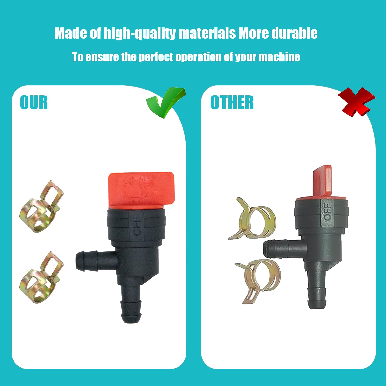 Bopurtotly Tecumseh 35857 compatible valve for reliable fuel control