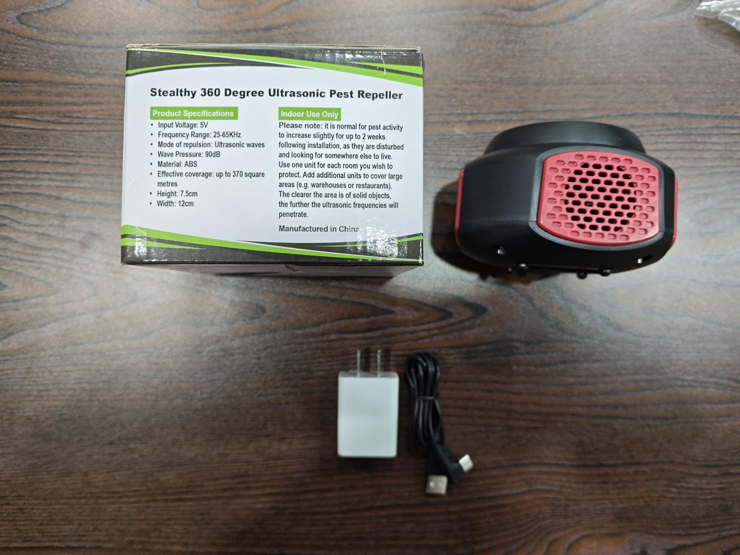 Mode selector on BORHOOD unit illustrates flexible pest control modes