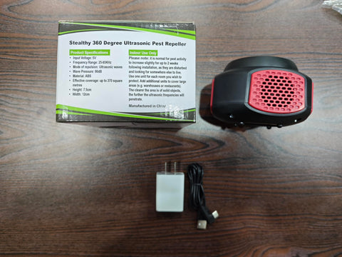 Mode selector on BORHOOD unit illustrates flexible pest control modes