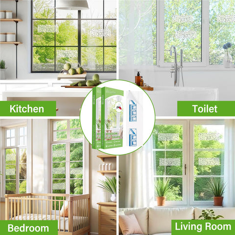 Boromine clear adhesive fly trap offers strong stickiness without window residue