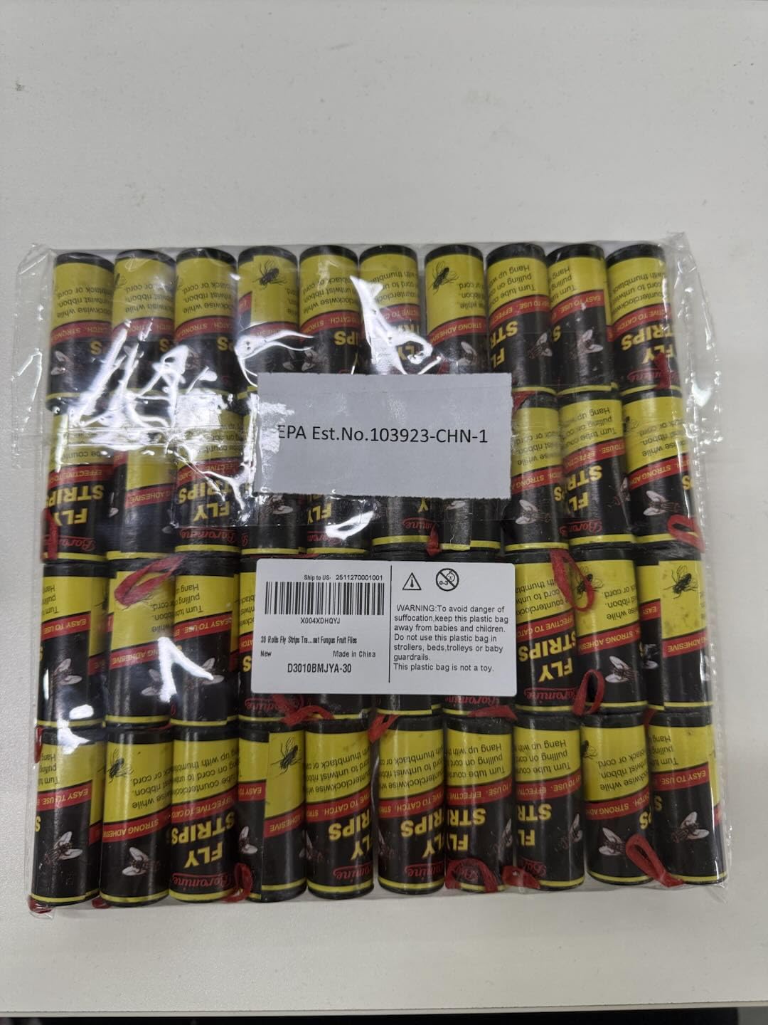 Boromine strips are easy to dispose when full.