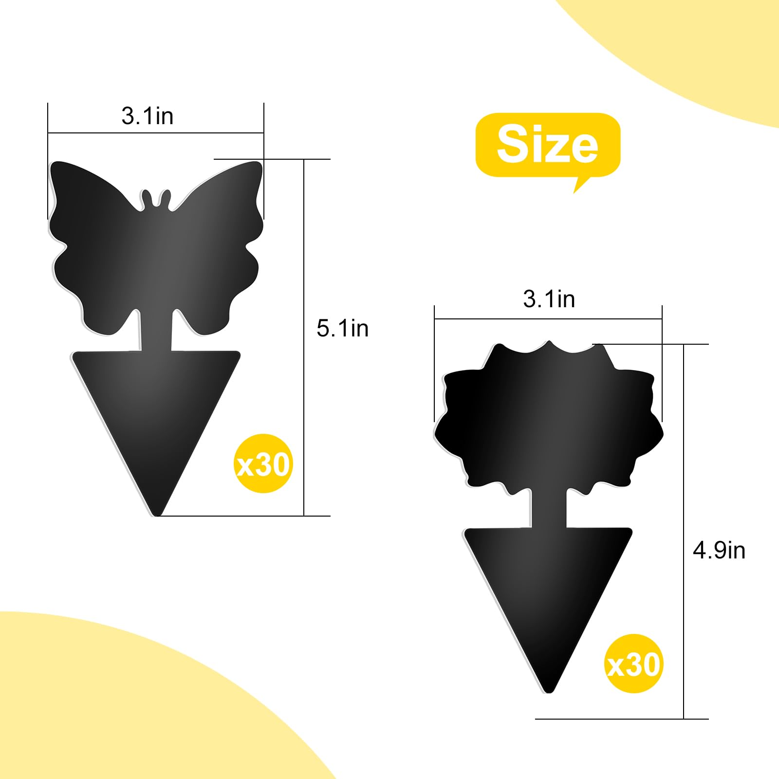 Boromine sticky traps close-up showing durable adhesive for long-lasting capture.