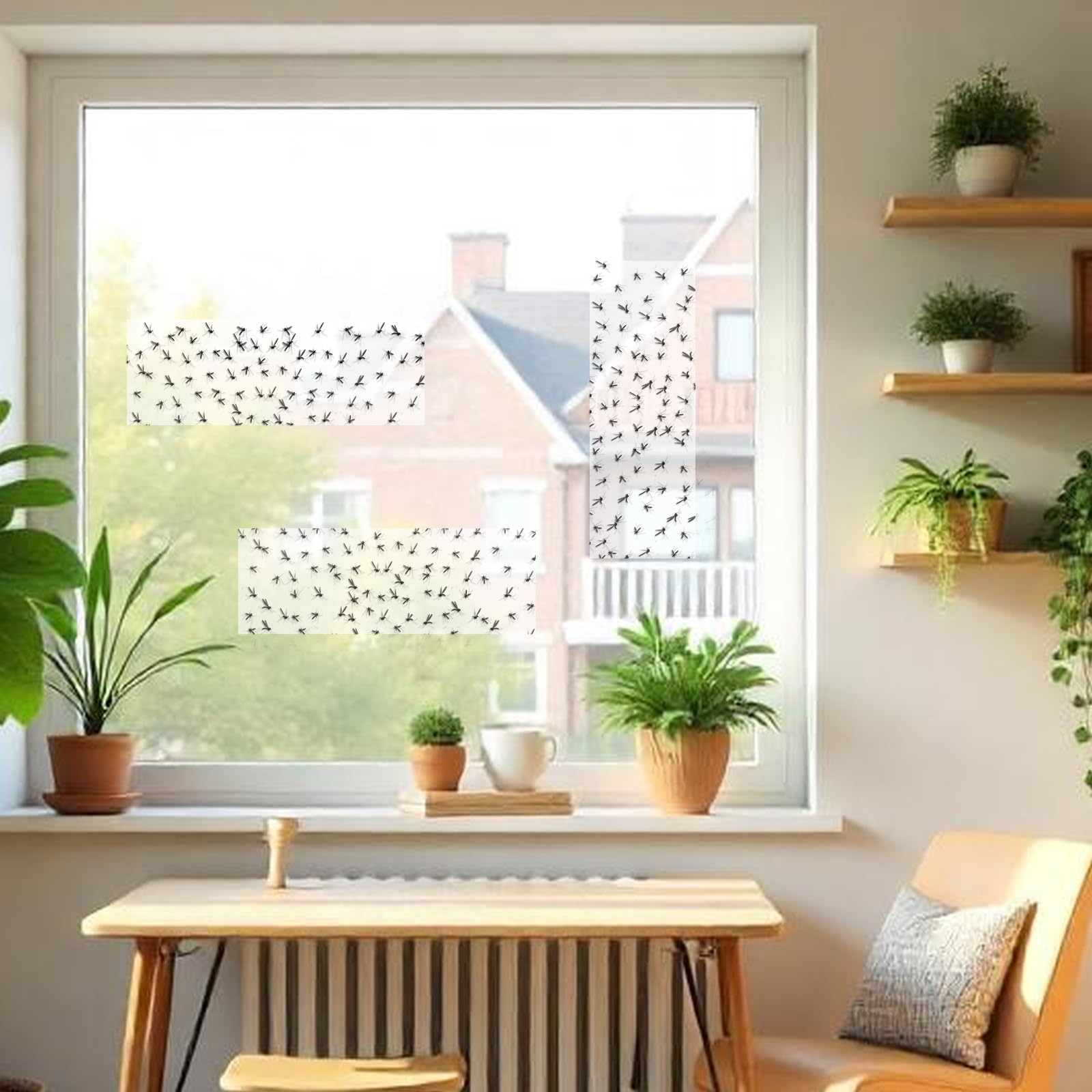 Boromine window fly traps dispose cleanly with no sticky residue left