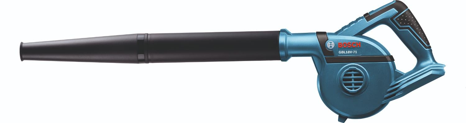 Bosch GBL18V-71N two-speed switch offers tailored airflow.