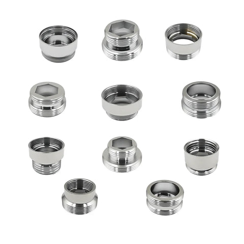 Bosicats 11-piece brass faucet adapter kit for versatile connections