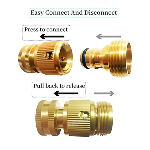 BOSICATS hose connect system enables secure seals to prevent leaks during watering.