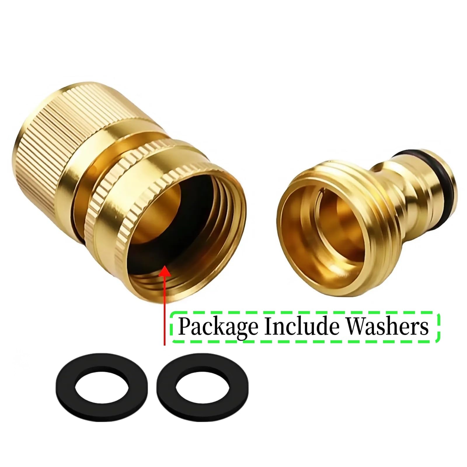 BOSICATS garden hose quick-connect in action offers fast maintenance and tool-free assembly.