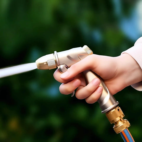 BOSICATS brass hose quick-connect keeps water flow steady through heavy-duty fittings.