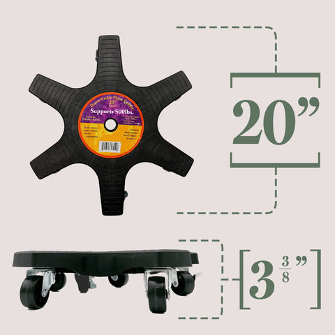 Bosmere Down Under Plant Caddie rustproof and durable