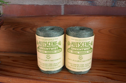 Bosmere Nutscene 394 feet per spool, durable natural jute for garden and craft tasks.