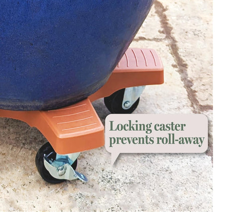 Bosmere plant caddie supports up to 500 lbs for large containers