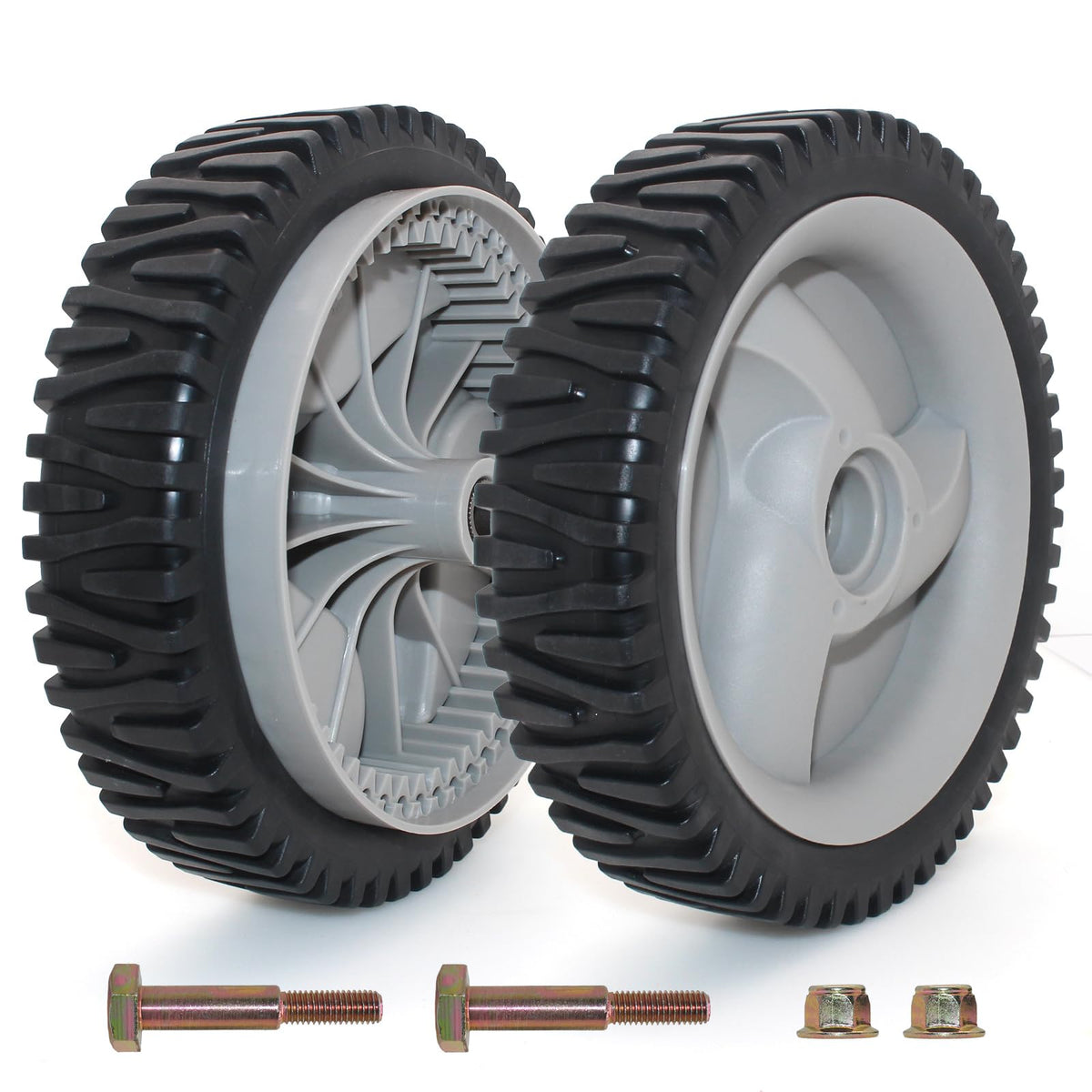 BOSRUIDA 194231X460 front drive wheel, 8 inch diameter, for smooth lawn mowing