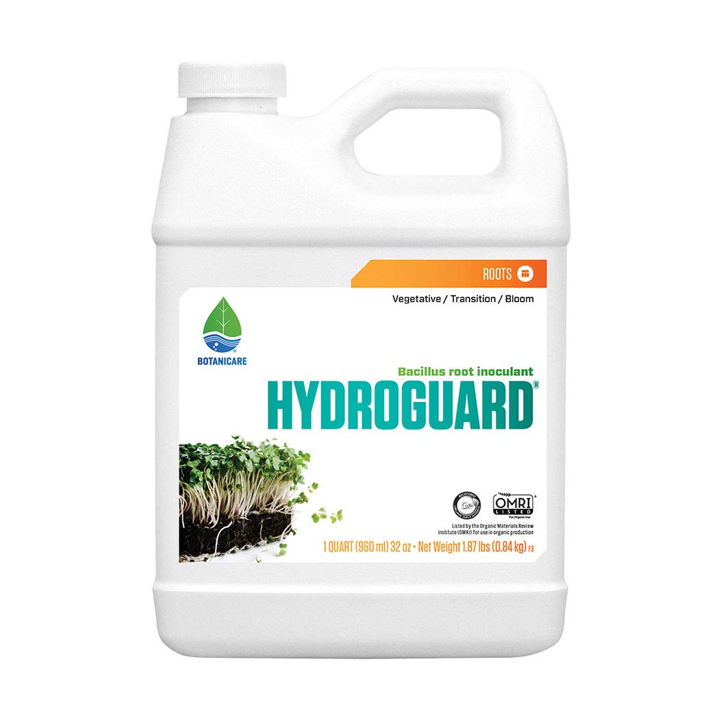 Botanicare Hydroguard 1 qt bottle supports root protection for healthier hydroponics