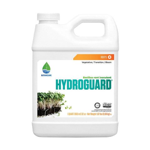 Botanicare Hydroguard 1 qt bottle supports root protection for healthier hydroponics