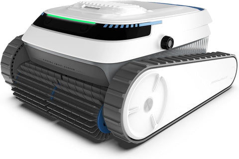 BOTLUXE pool vacuum slope climb handles steps and slopes with ease.