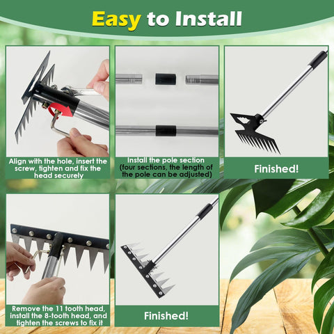 BOTUMIUY ergonomically angled handle reduces fatigue during long sessions