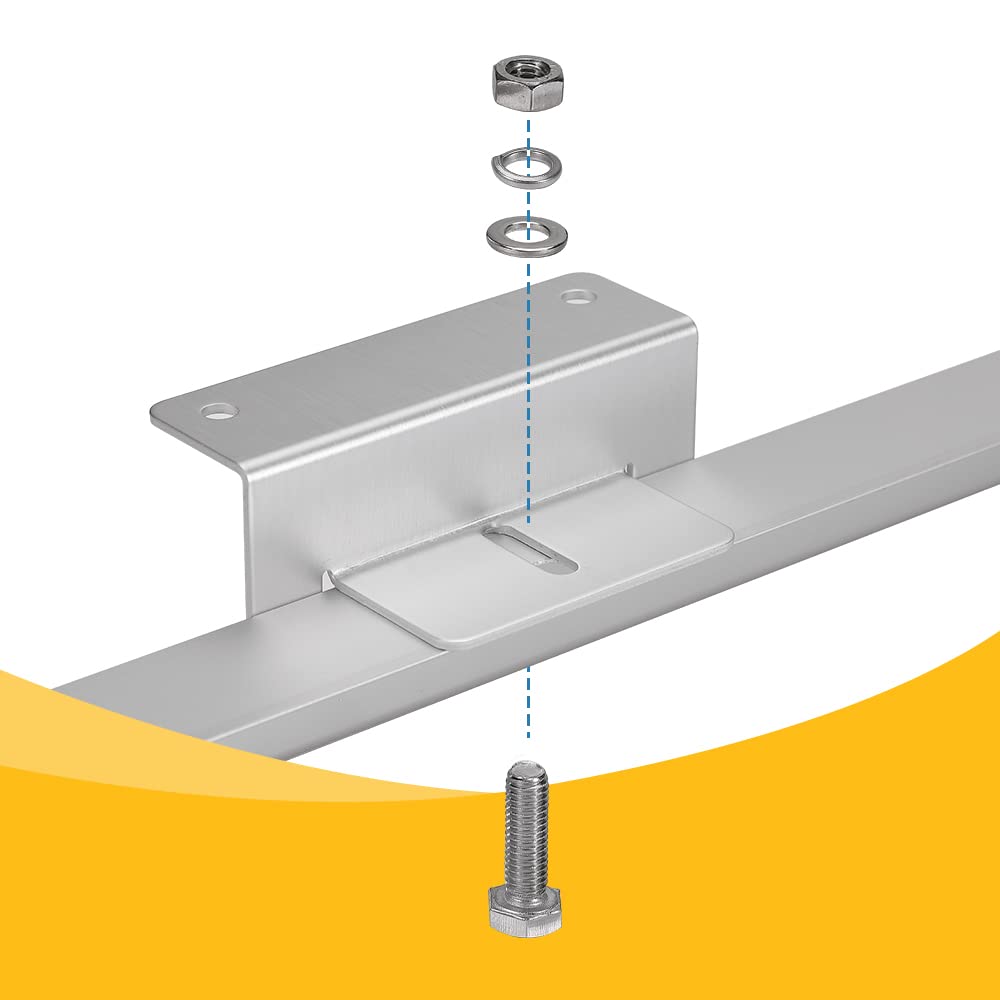 BougeRV 24mm-hole design enhances compatibility with common solar panel specs.