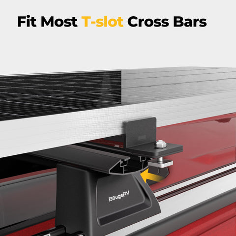 BougeRV roof rack crossbar compatibility enables versatile vehicle fit.