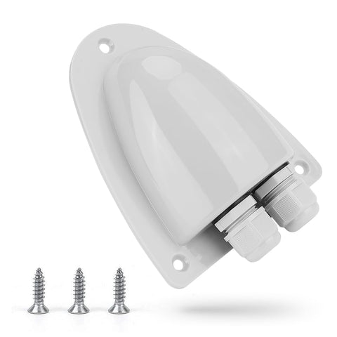 BougeRV solar entry gland with waterproof design for clean, weatherproof cable routing.
