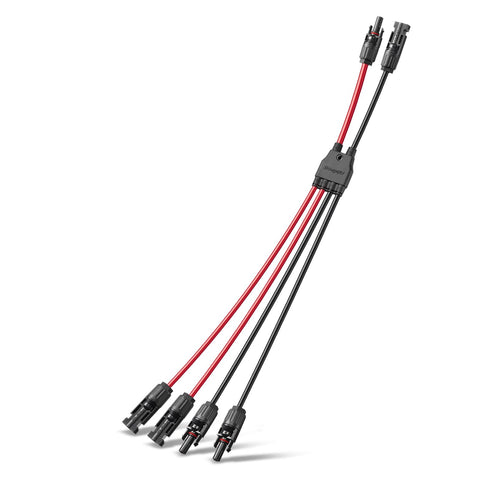BougeRV longer branch design enables easier parallel connections with 30 cm branches