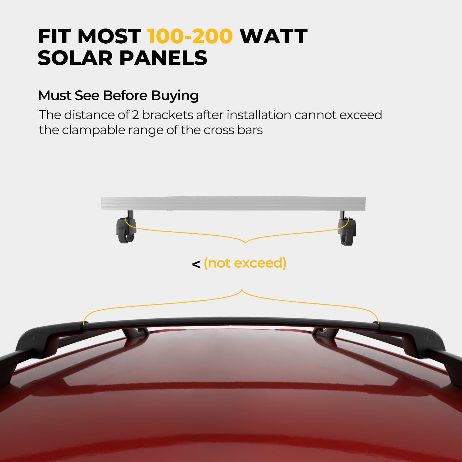BougeRV included tools enable easy installation and removal.