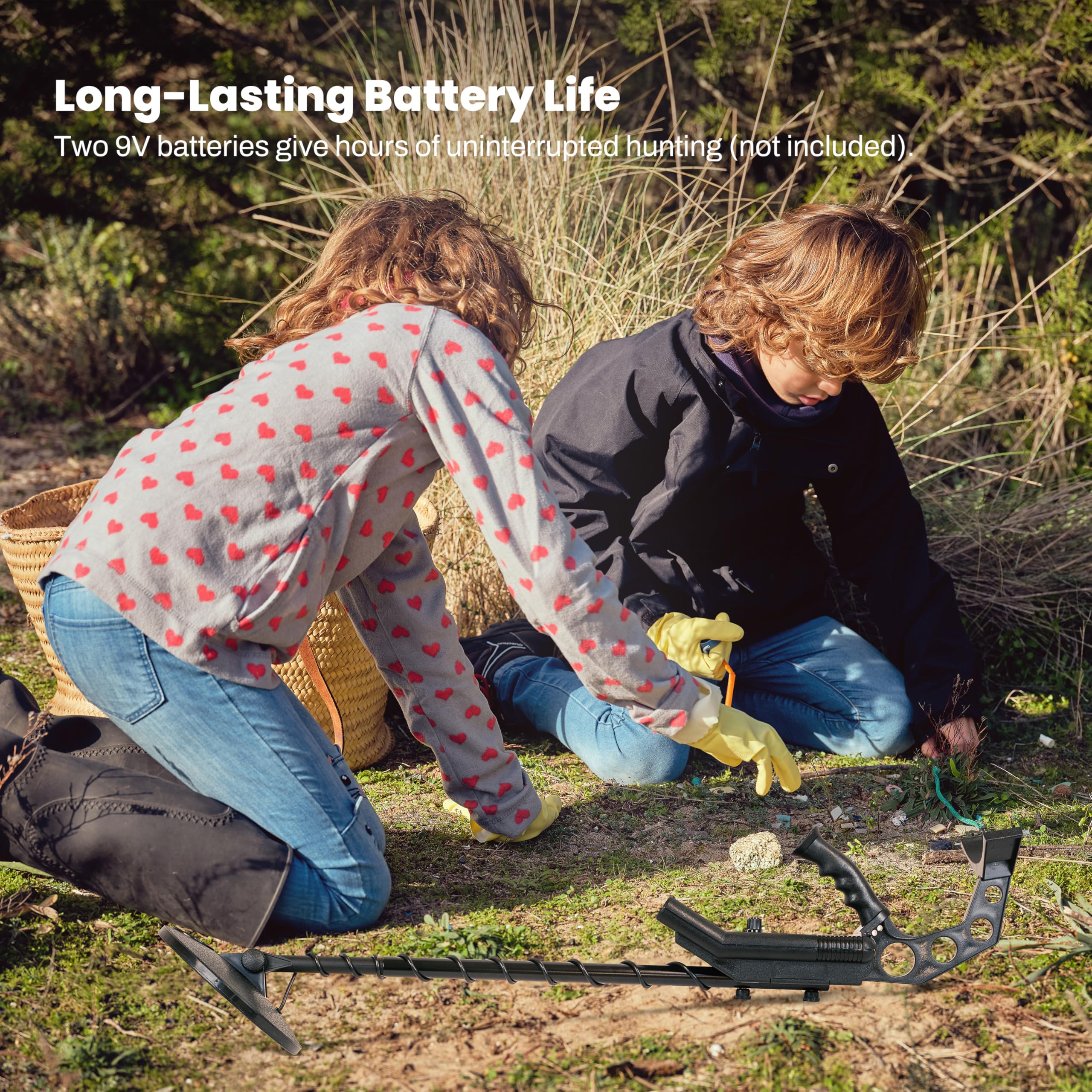 Versatile outdoor detector for coins, jewelry, and relics in yards and beaches.