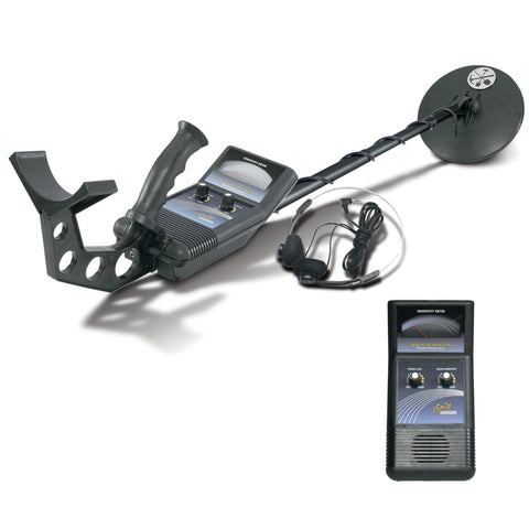 Bounty Hunter Gold Digger kid detector is lightweight for easy outdoor treasure hunting.