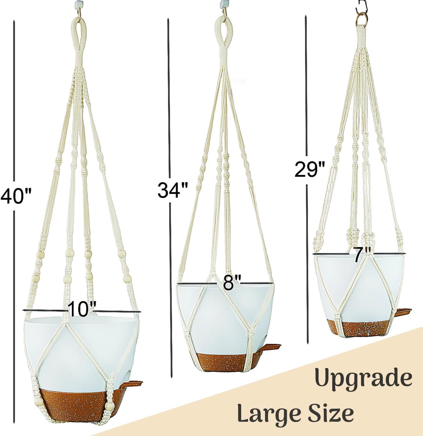 Bouqlife 10-inch self-watering pot showing reservoir for easy plant care.