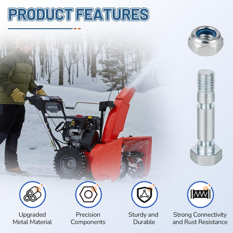 BOUYAO rust-resistant metal components against snow and ice for durable operation.