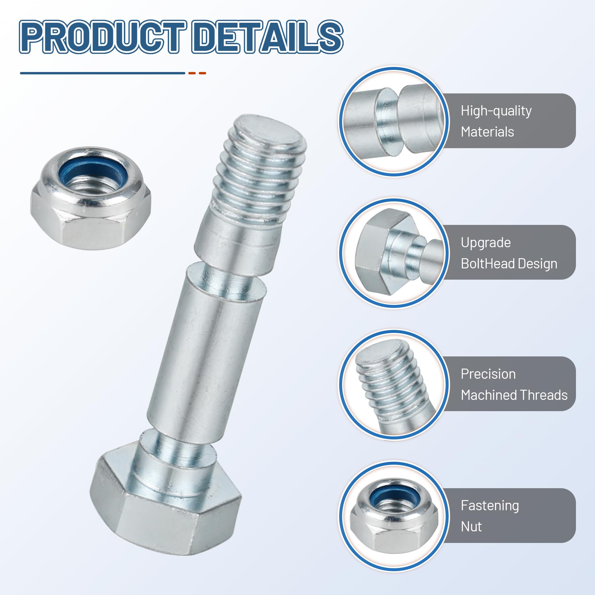 BOUYAO rust-proof bolts and nuts provide long-lasting performance in winter conditions.