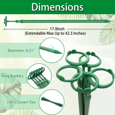BOVITRO stake showing height adjustment for growth stages