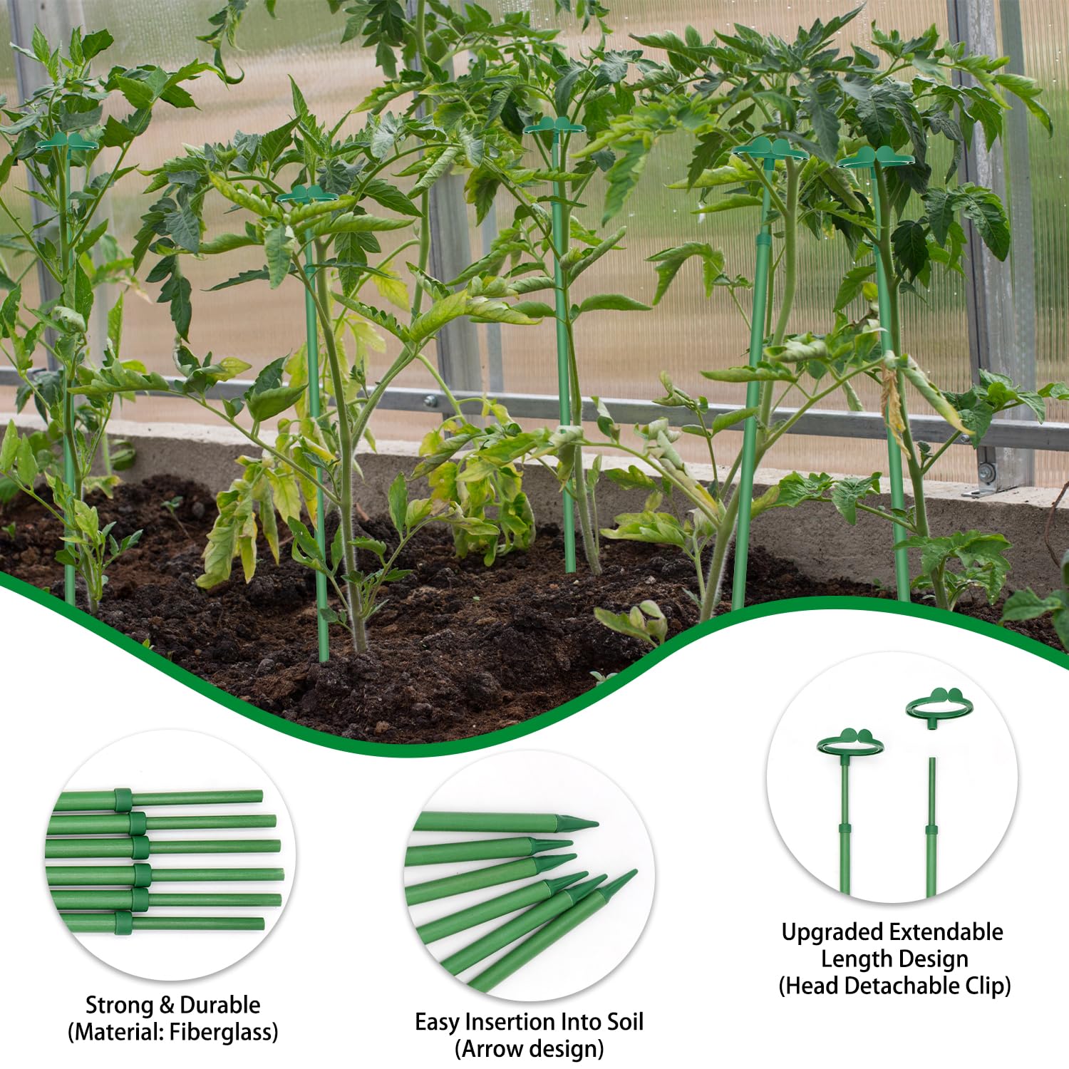 BOVITRO green ties 10-pack simplify stabilization of stems