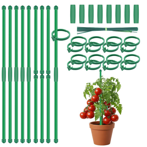 BOVITRO plant stake 14.2 inch provides sturdy indoor or outdoor plant support.