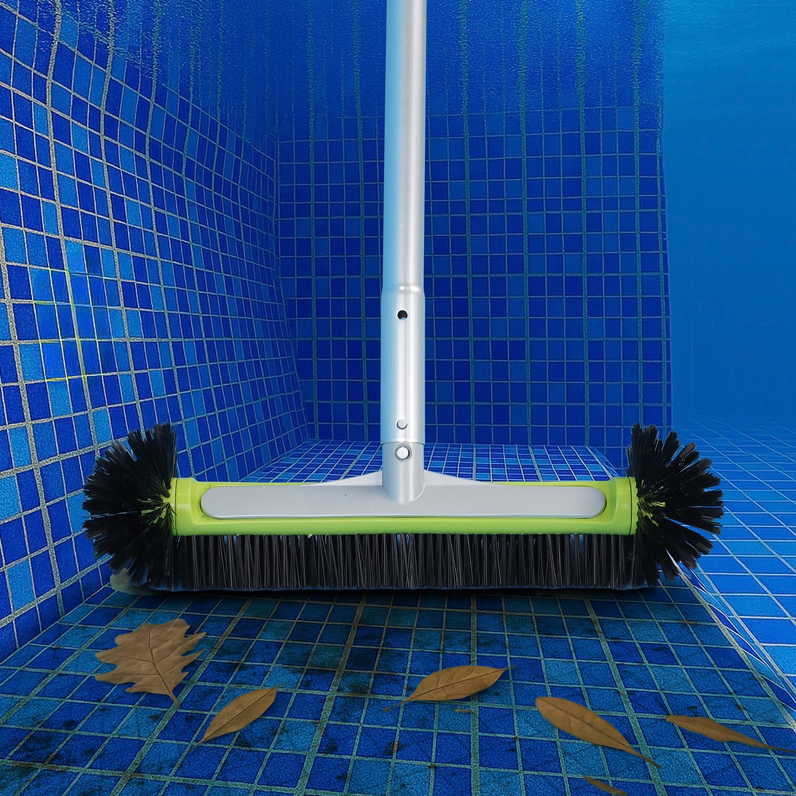 BoxedHome pool cleaning kit in use for inground or above-ground pools.